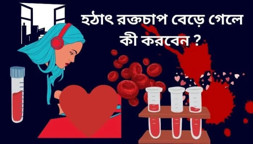 হঠাৎ রক্তচাপ বেড়ে গেলে কী করবেন?